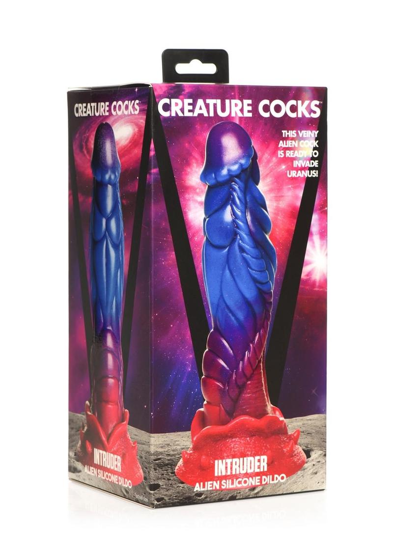 Intruder Alien Silicone Dildo Veiny Design