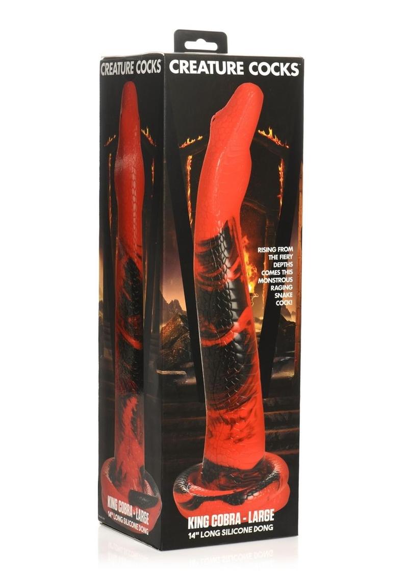 Creature Cocks King Cobra 18" Long Silicone Dildo - Serpentine Pleasure