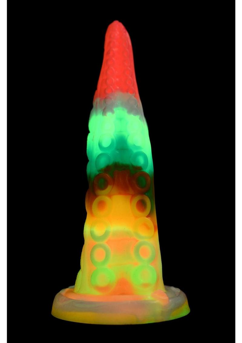 Luminoctopus Glow-in-the-Dark Tentacle Silicone Dildo
