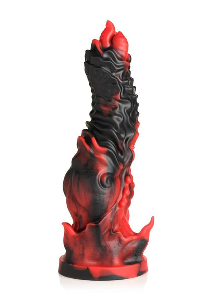 Creature Cocks Mephisto Silicone Dildo Demonic Red And Black Design
