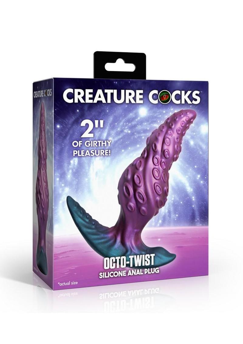 Octo Twist Silicone Anal Plug