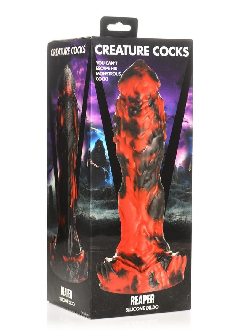 Reaper Silicone Dildo Red Monster Design