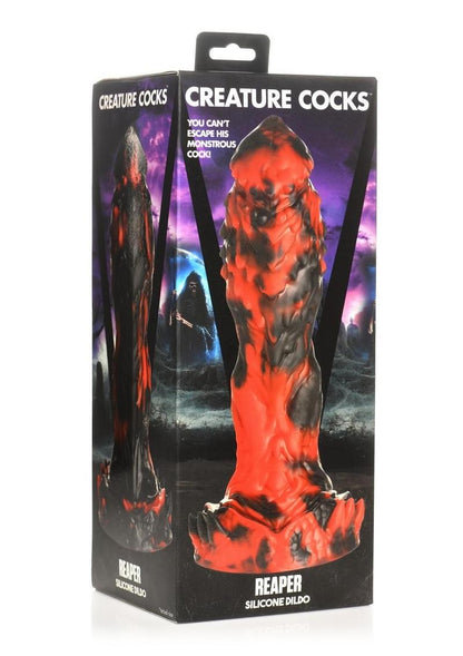 Reaper Silicone Dildo Red Monster Design