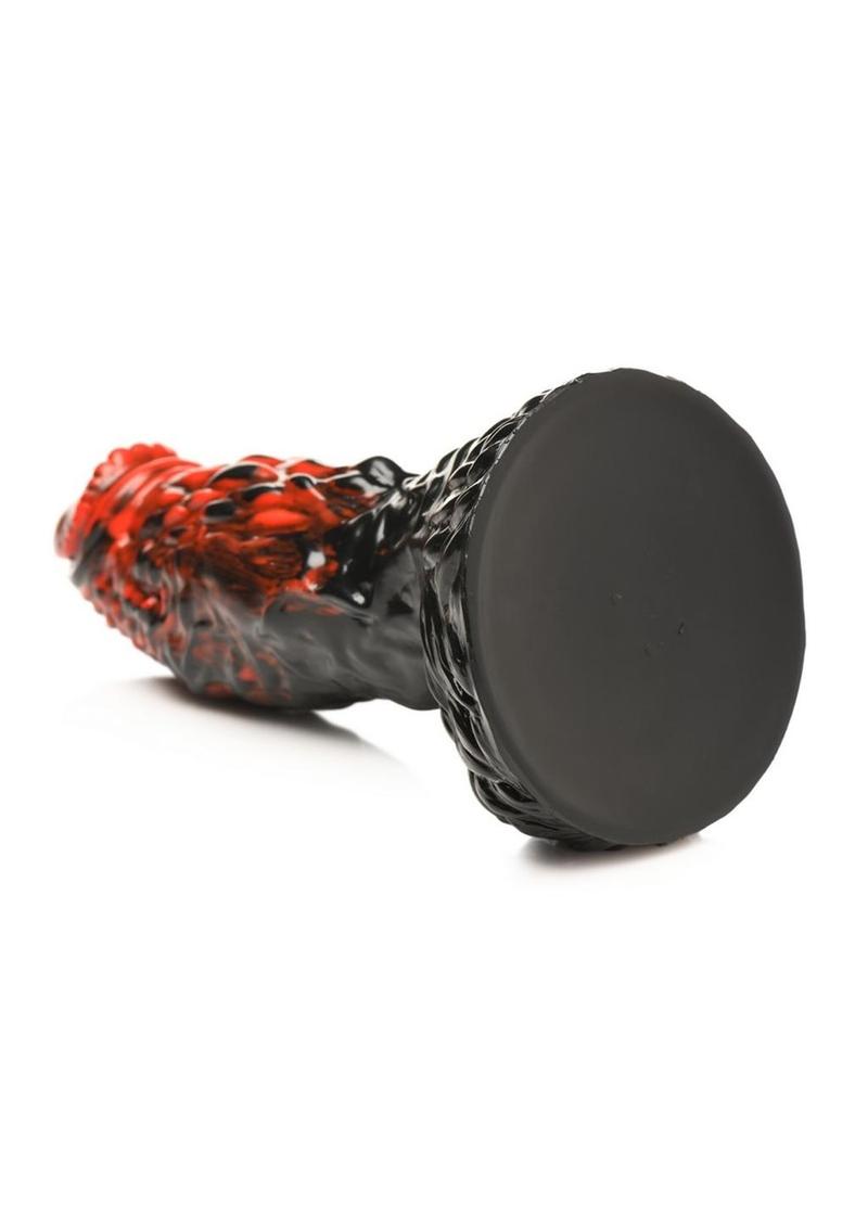 Creature Cocks Vulcan Silicone Dildo with Fiery Demonic Desire