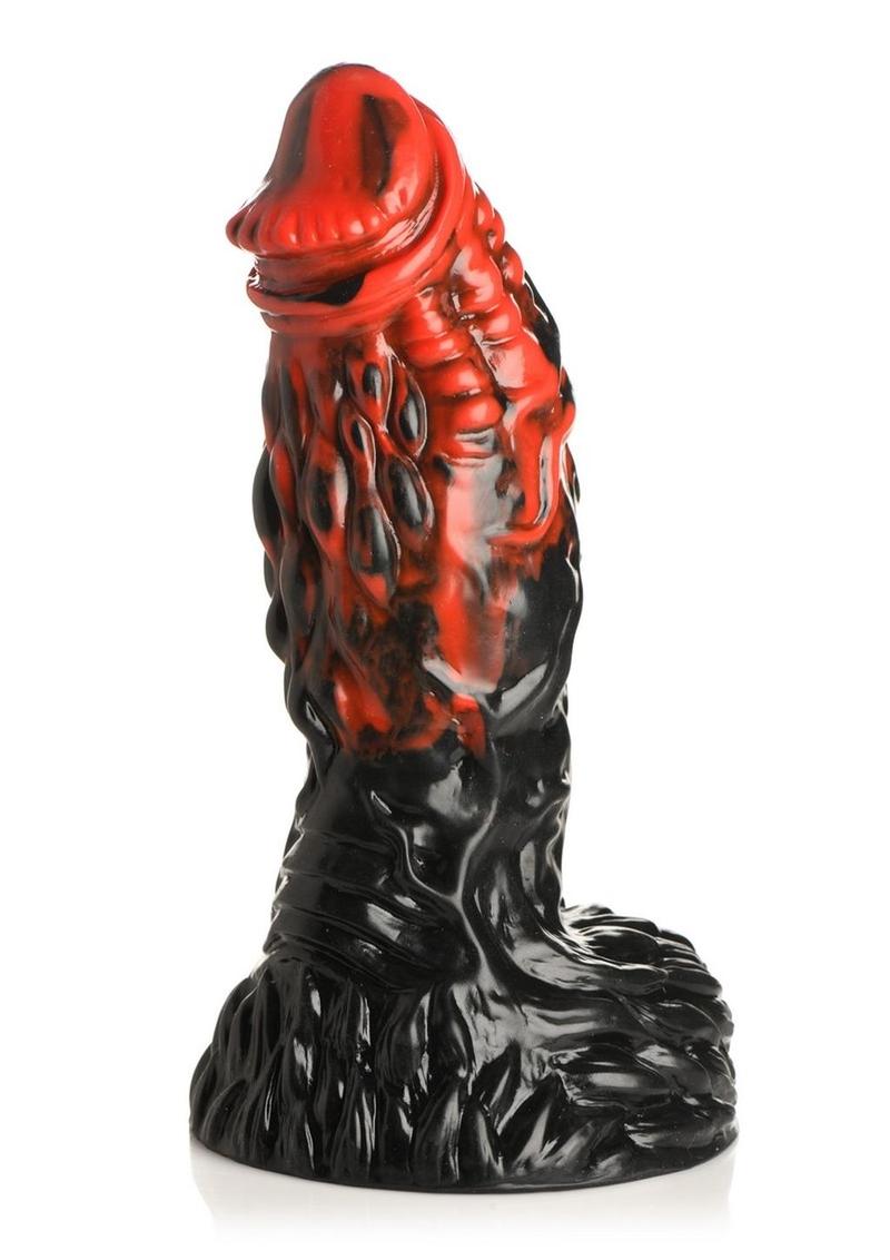 Creature Cocks Vulcan Silicone Dildo with Fiery Demonic Desire