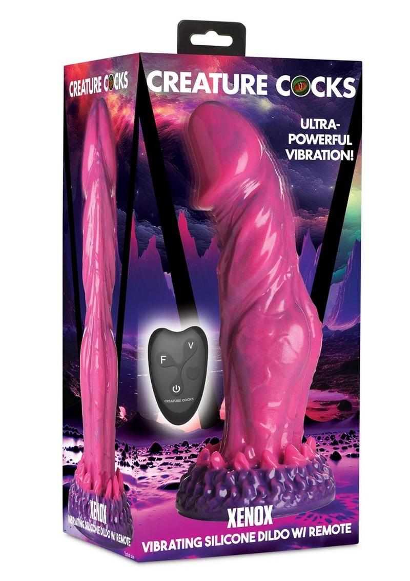 Creature Cocks Xenox Vibrating Silicone Dildo