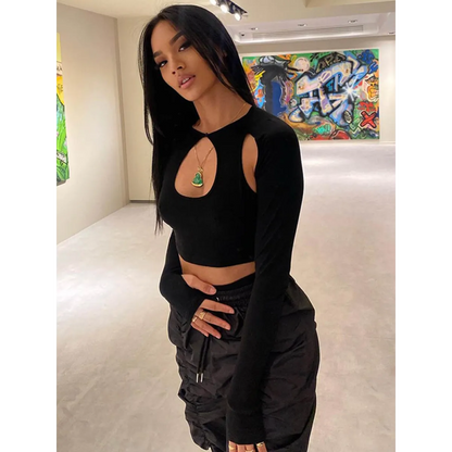Side With Me Cropped Corset Top