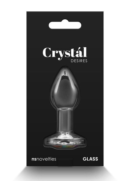Crystal Desires Gem Glass Anal Plugs