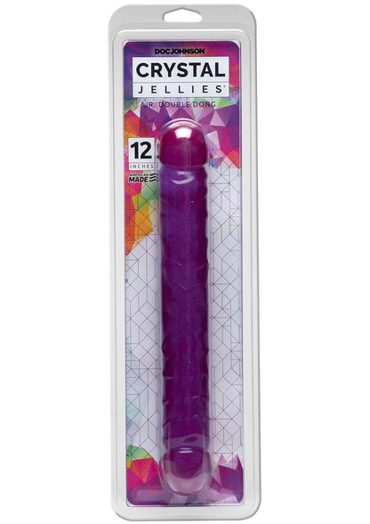 Doc Johnson Crystal Jellies Double Dong