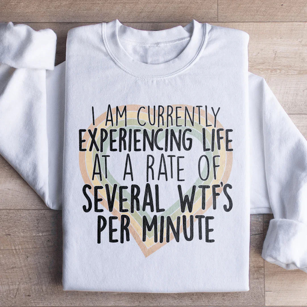 Currently Experiencing Life At A Rate Of Several Wtf&