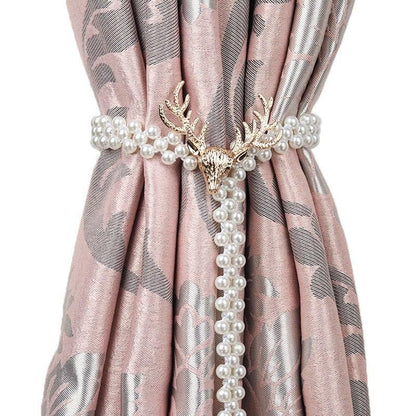 Curtain Tieback High Quality Elastic Holder Hook Buckle Clip Pretty And Fashion Polyester Decorative Home Accessories Modern Simple Style Curtain Tie Backs