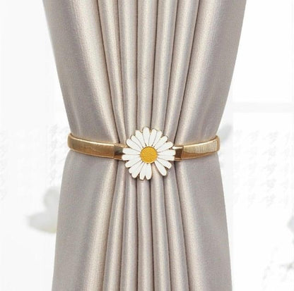 Curtain Tieback High Quality Elastic Holder Hook Buckle Clip Pretty And Fashion Polyester Decorative Home Accessories Modern Simple Style Curtain Tie Backs