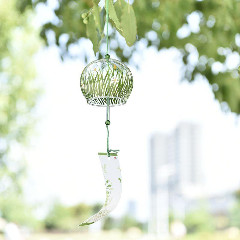 Cute Wind Bells New Handmade Glass Birthday Gift Christmas Gift Home Decors Wind Chimes Glass Wind Bells Handmade Pendants For Birthday Gift And Home Decors