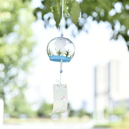 Cute Wind Bells New Handmade Glass Birthday Gift Christmas Gift Home Decors Wind Chimes Glass Wind Bells Handmade Pendants For Birthday Gift And Home Decors
