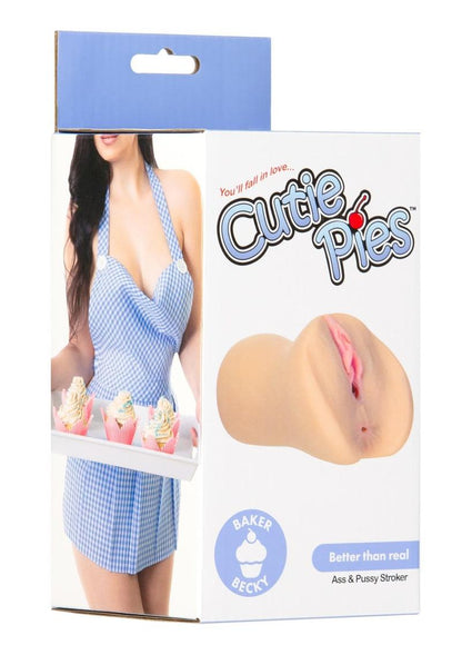 CutiePies Baker Vagina Stroker With Power Bullet