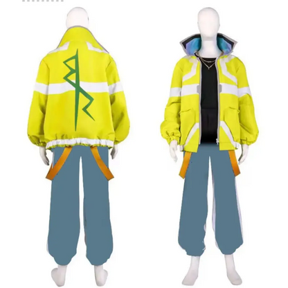 Cyberpunk Edge Walker male lead David themed hoodie hoodie