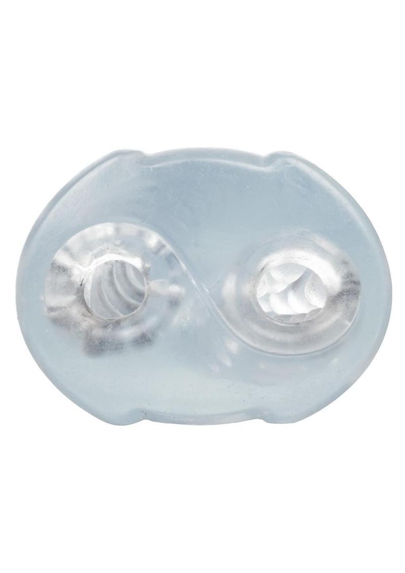 Calexotics Cyclone Dual Ribbed Stroker XL – Clear