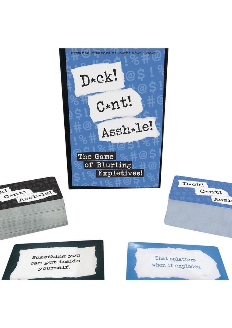 Dck! Cnt! Assh*le! Card Game – Fast &amp; Hilariously Vulgar Fun
