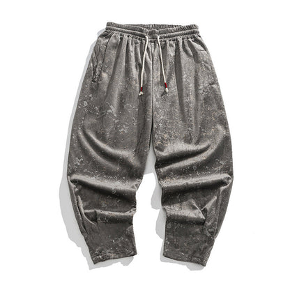 New Thick Sweat Pants Plus Size Hanfu Improved New Chinese Style