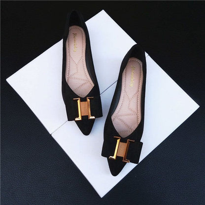 Comfortable And Versatile Low-cut Womens Flats