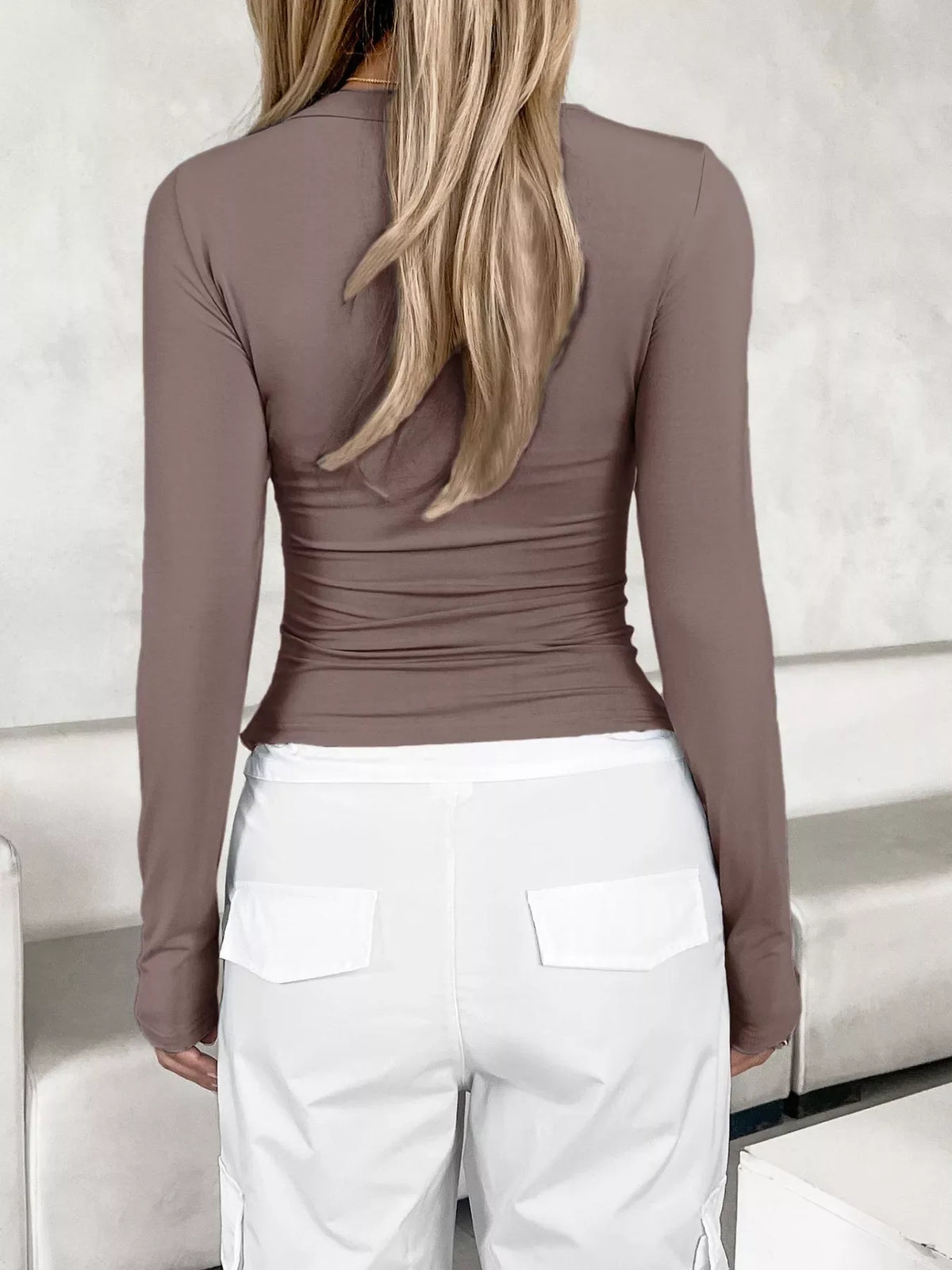 Slim Fit Long Sleeve T-Shirt