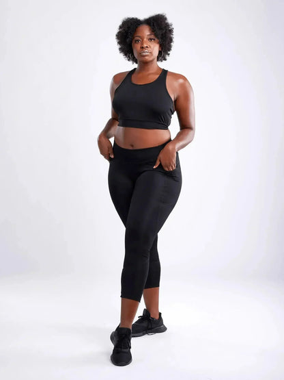 Racerback Training Crop Tank – Lightweight &amp; Breathable for Workouts