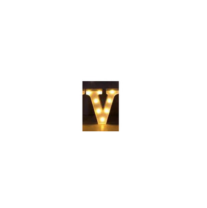 Luminous LED Letter Number Night Light English Alphabet Number Battery Lamp Romantic Wedding Christmas Party Decoration