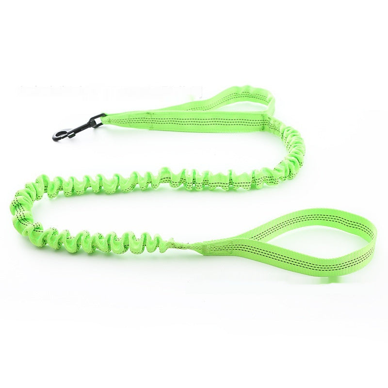 Dog Retractable Elastic Reflective Hand Holding Rope