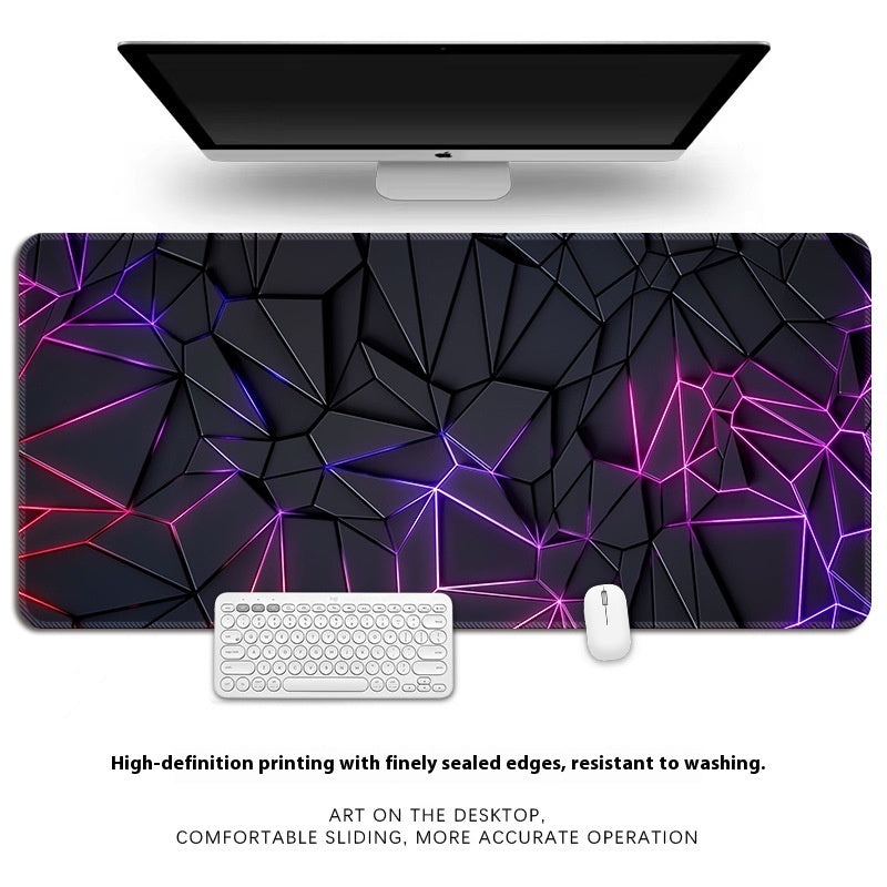 Thickened Overlock Computer Keyboard Table Mat
