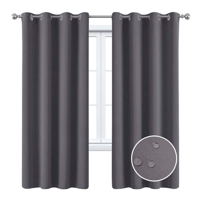Full Blackout Hot Sale Curtain With Black Lining On The Back