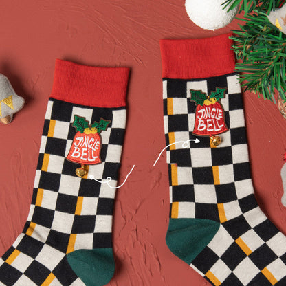 Christmas Gift Box Couple Socks