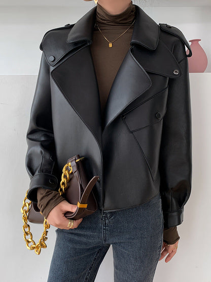 New Genuine Leather Clothes Women&