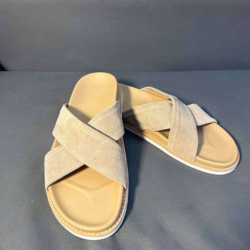 Leisure Sandblasted Suede Leather Men&