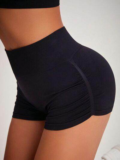 High Waist Active Shorts for Comfortable Workout Wear