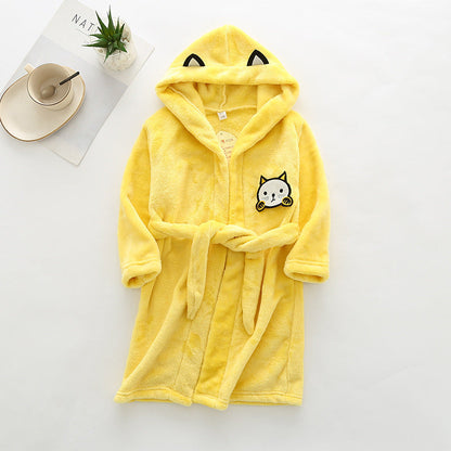 Flannel Bathrobe Boys&