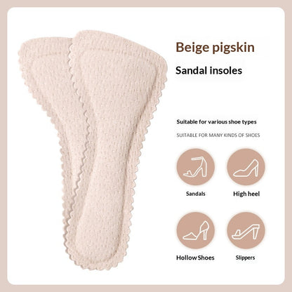 Self-adhesive Breathable High-heel Insolesperfect For Sweaty Feet