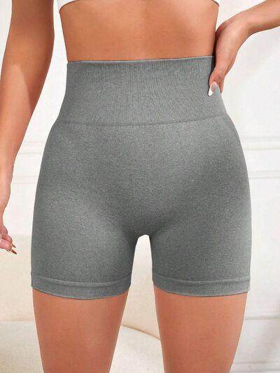 High Waist Active Shorts for Women with Stretchy Comfort
