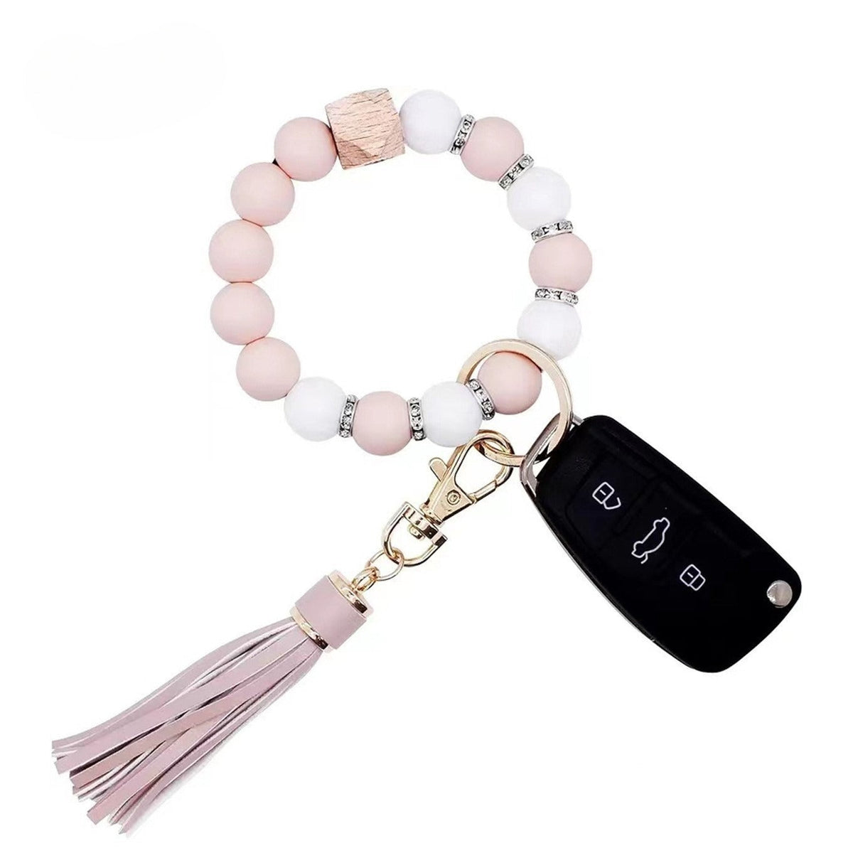 PU Tassel Keychain Women&