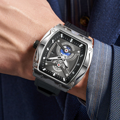 Niche Tonneau Watch Men&