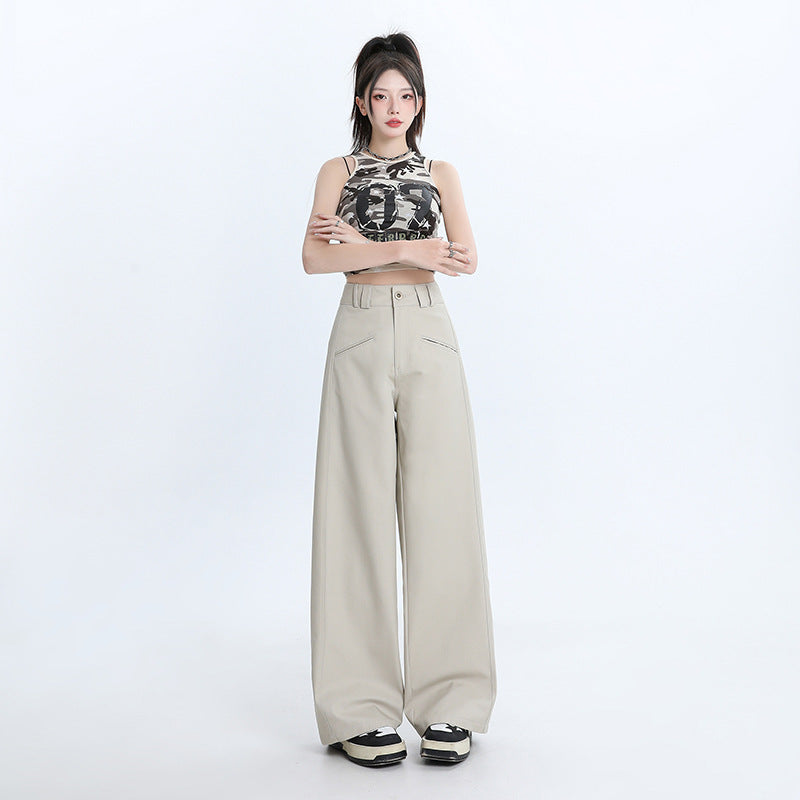 Fashion Personality Wide-leg Casual Pants Women