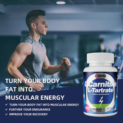 BSYS L-Carnitine L-Tartrate 60&