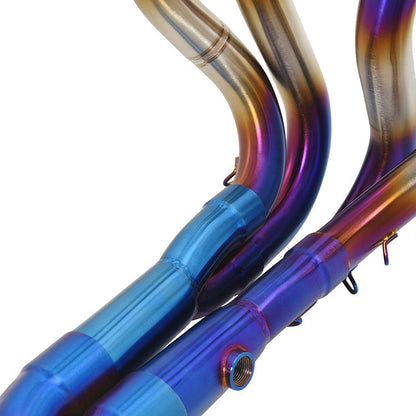 Motorcycle Sports Car Modified Exhaust Pipe Front Section