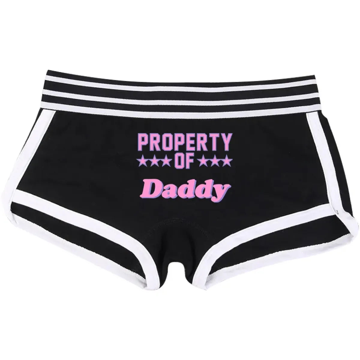 "PROPERTY OF DADDY" BoyShort - Cute Cotton Women&