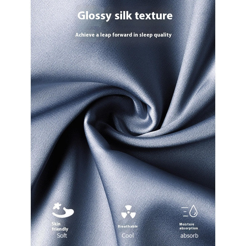Ice Silk Home Wear Suit Men&