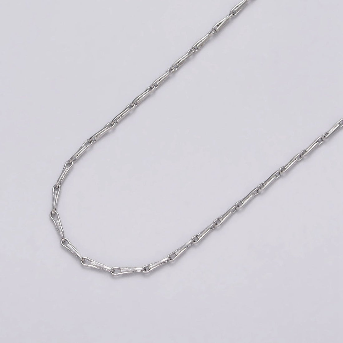 Dainty 24K Gold Filled 1.5mm Barleycorn Unfinished Chain by Yard in Gold &amp; Silver | ROLL-1060, ROLL-1088 Clearance Pricing