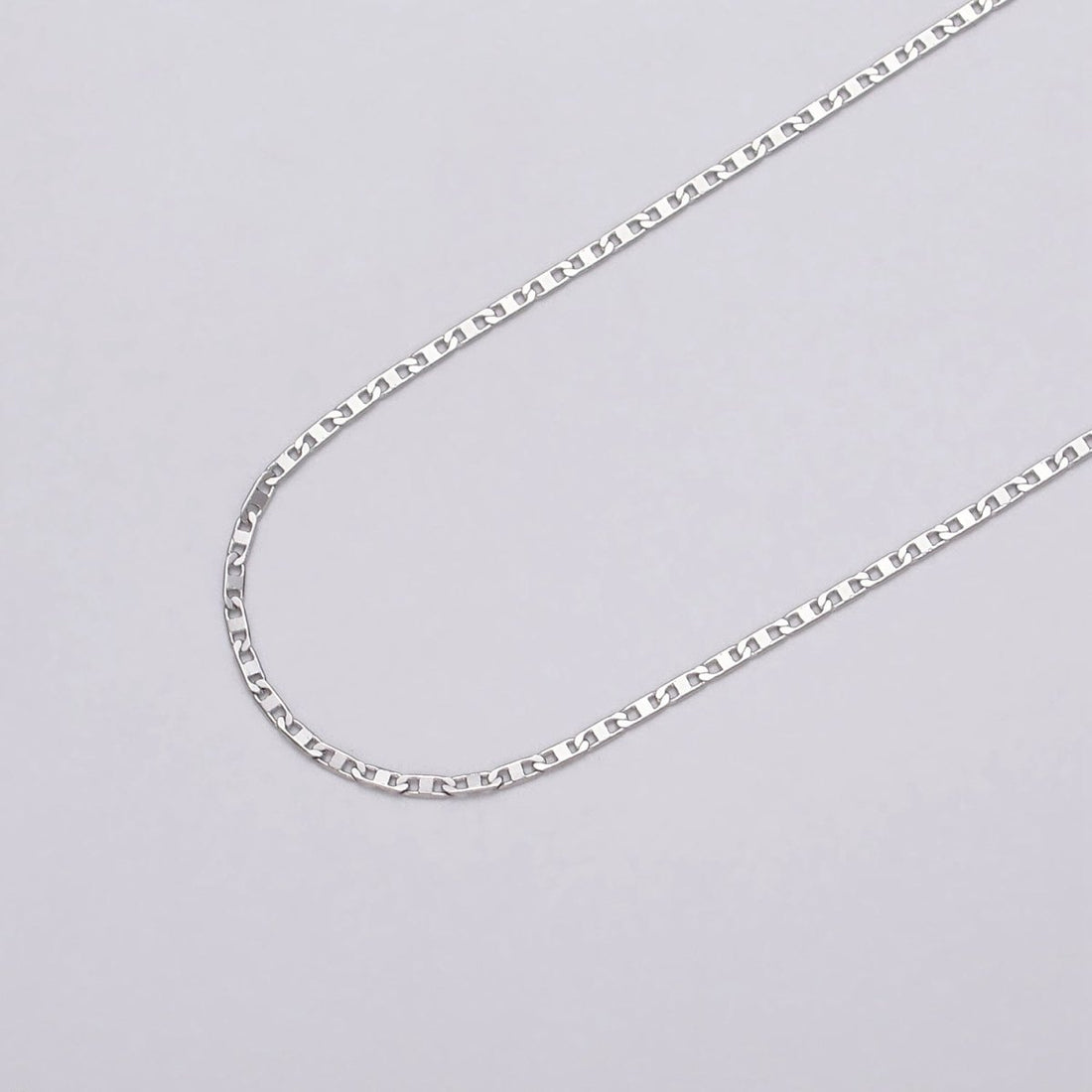 Dainty 24k Gold Filled Mariner Anchor Unfinished  1.5mm Width Chain by Yard in Gold &amp; Silver | ROLL-1043, ROLL-1086 Clearance Pricing