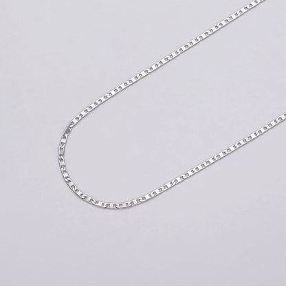 Dainty 24k Gold Filled Mariner Anchor Unfinished  1.5mm Width Chain by Yard in Gold &amp; Silver | ROLL-1043, ROLL-1086 Clearance Pricing
