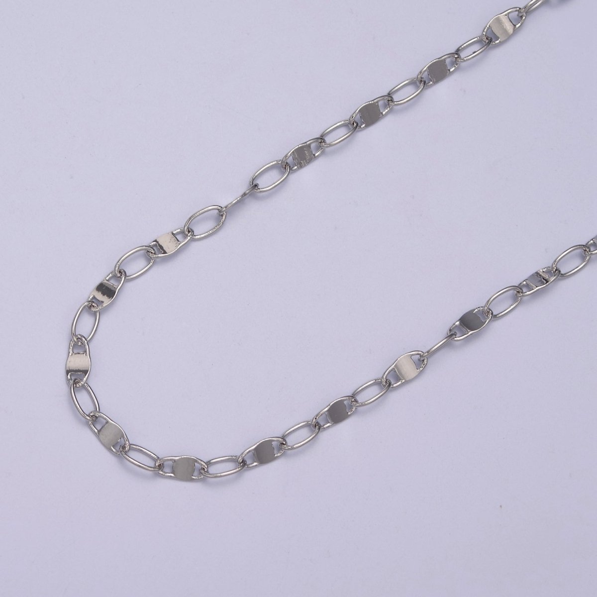 Dainty 24K Gold Filled Scroll Chain with 3mm Width in Gold &amp; Silver, Unfinished Chain For Jewelry Making | ROLL-660 ROLL-661 Clearance Pricing