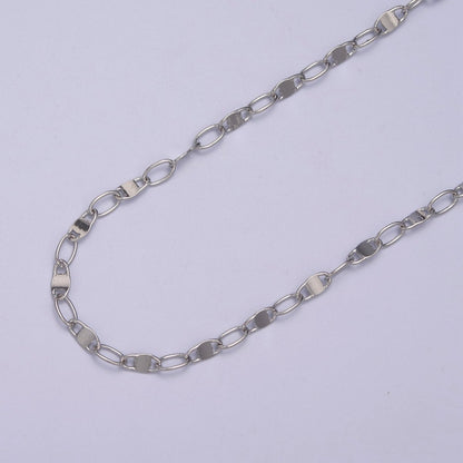 Dainty 24K Gold Filled Scroll Chain with 3mm Width in Gold &amp; Silver, Unfinished Chain For Jewelry Making | ROLL-660 ROLL-661 Clearance Pricing