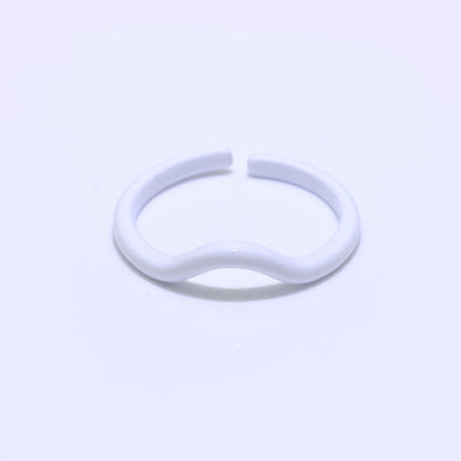 Dainty Acrylic Ring Set - Fashion Resin Acrylic Ring set - Funky Rings - Gift for Her Everyday Y2K Jewelry